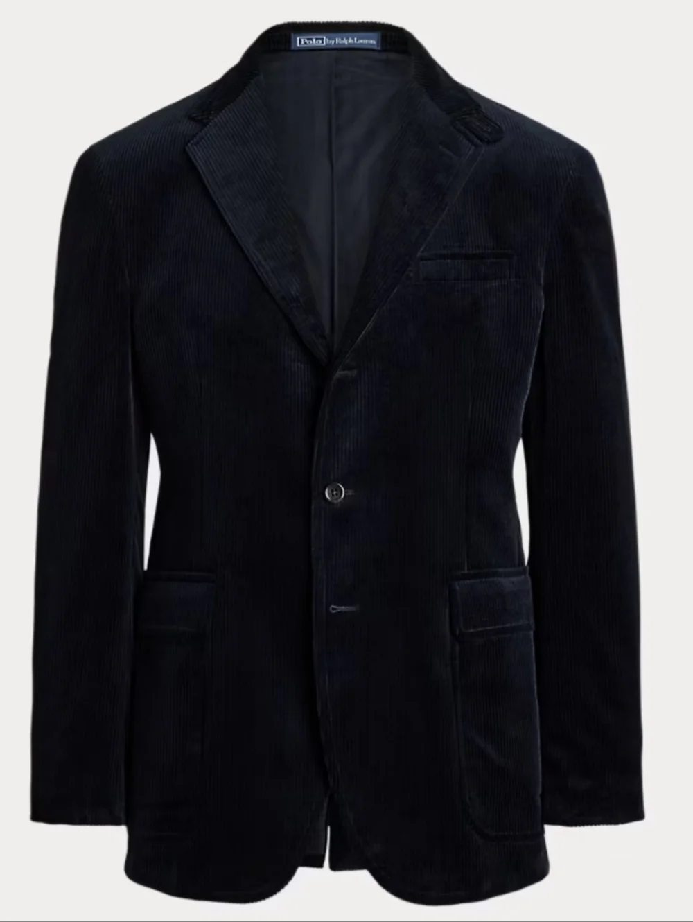 Polo by Ralph Lauren Dark Navy Corduroy Blazer Size M (12-14) Boys